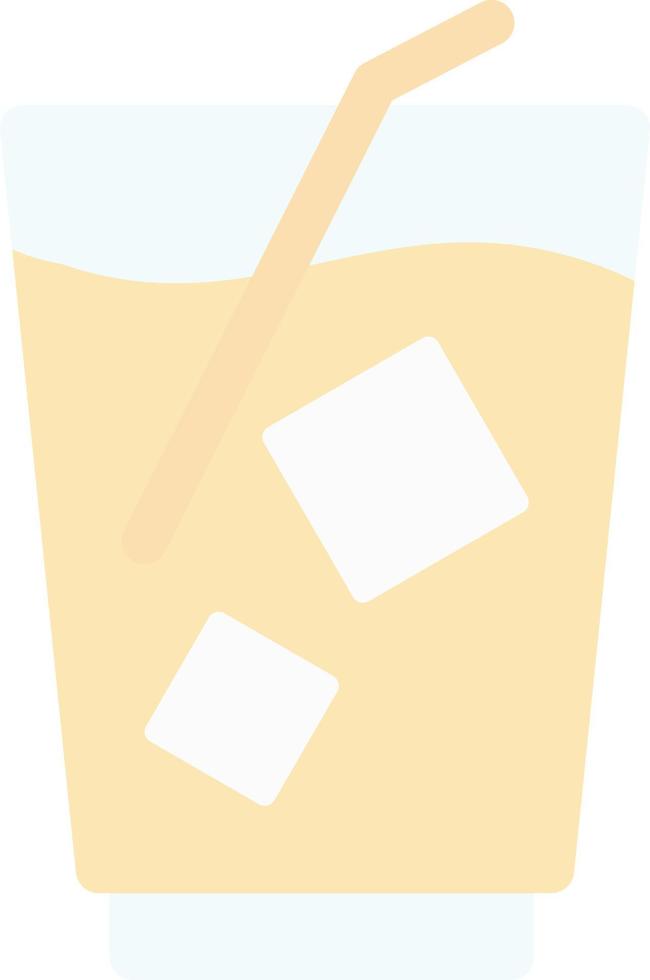 Milkshake Vector Icon Design