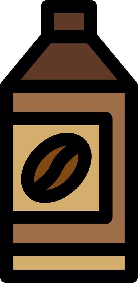 Coffee Syrup Vector Icon Design