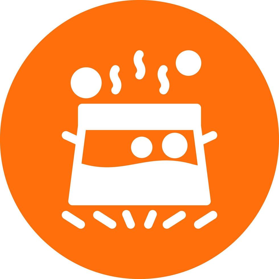 Water Boil Vector Icon Design