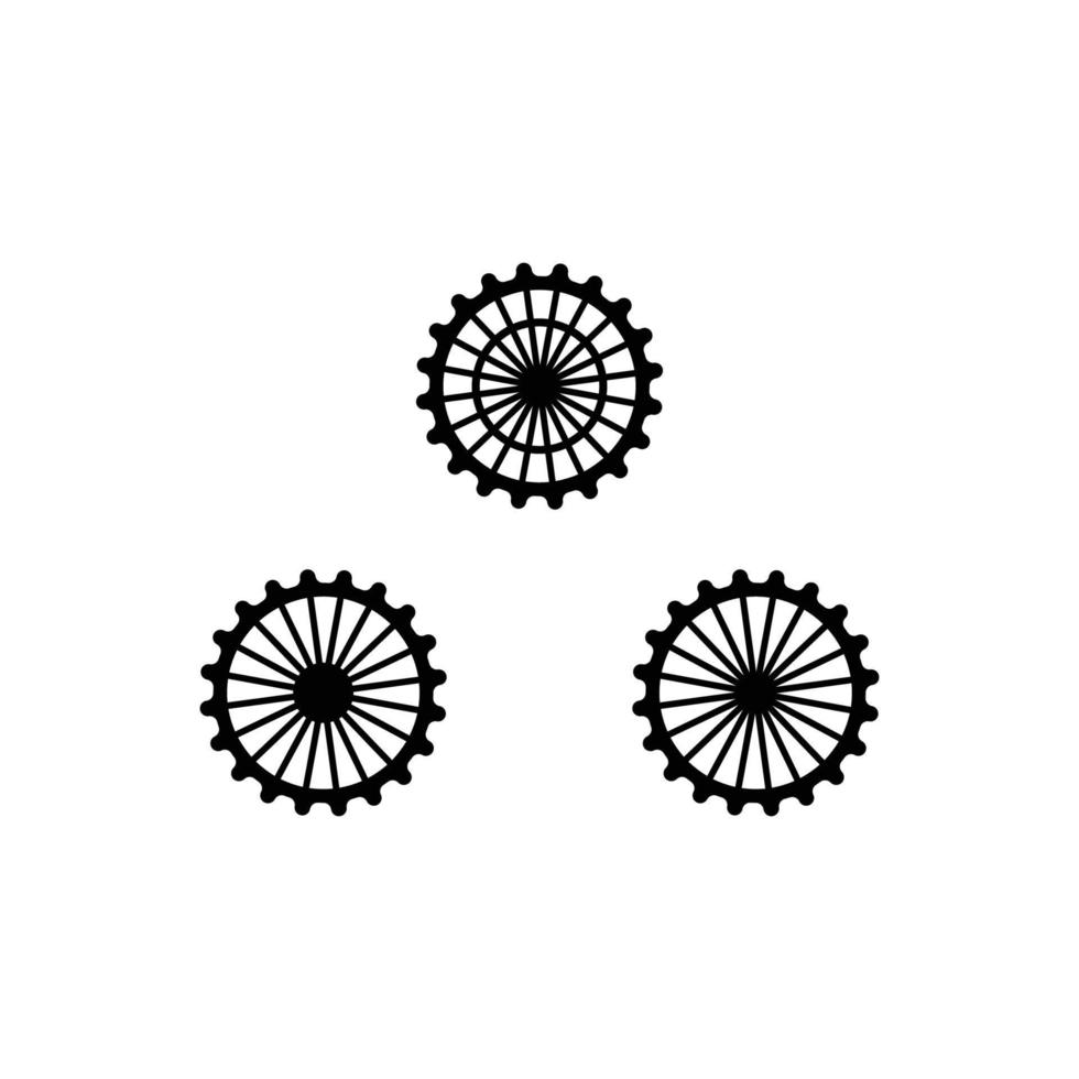 logotipo de la rueda de agua vector