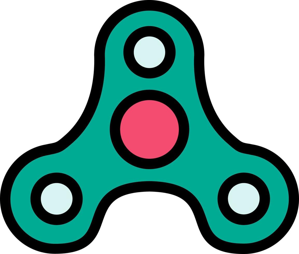 Spinner Vector Icon Design