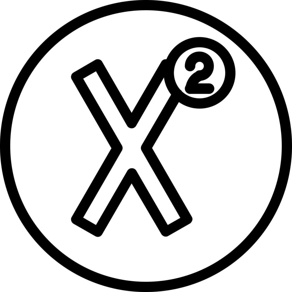 Superscript Vector Icon Design