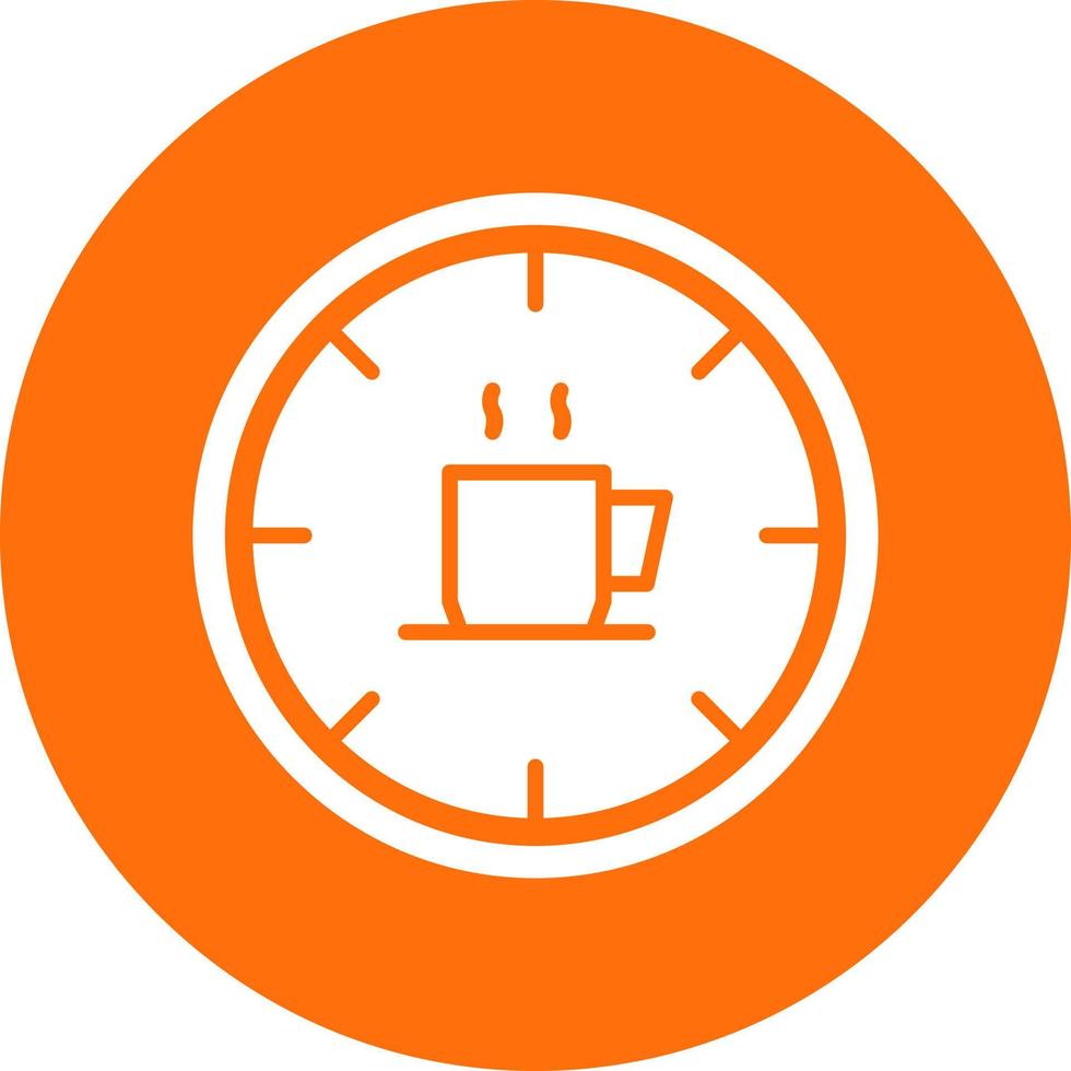 Coffee Time Vector Icon Design