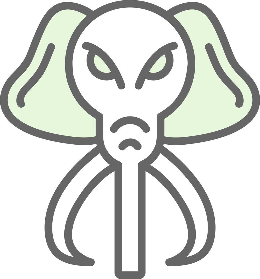 Mammoth Vector Icon Design