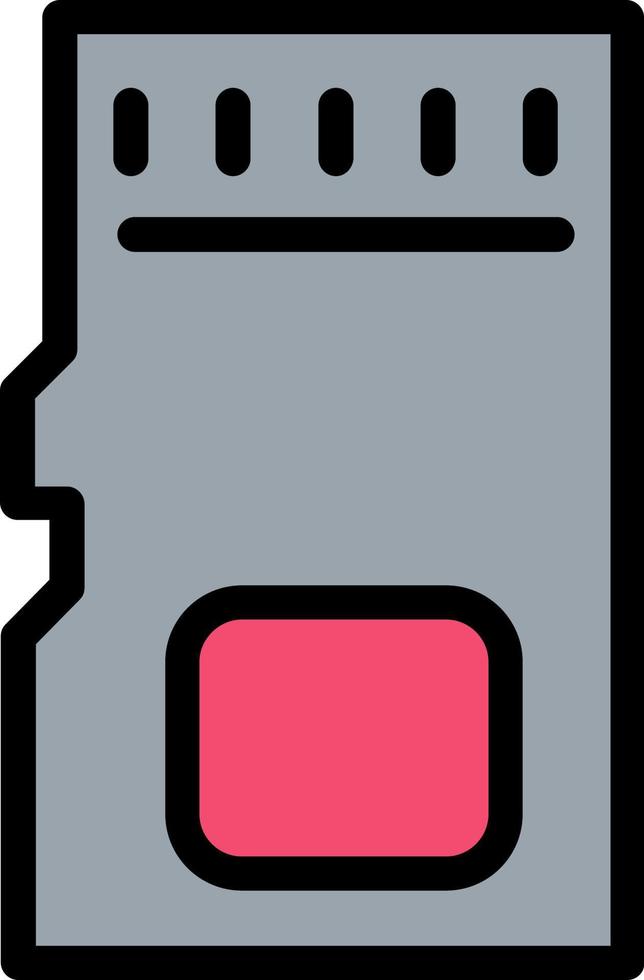 Sd Card Vector Icon Design