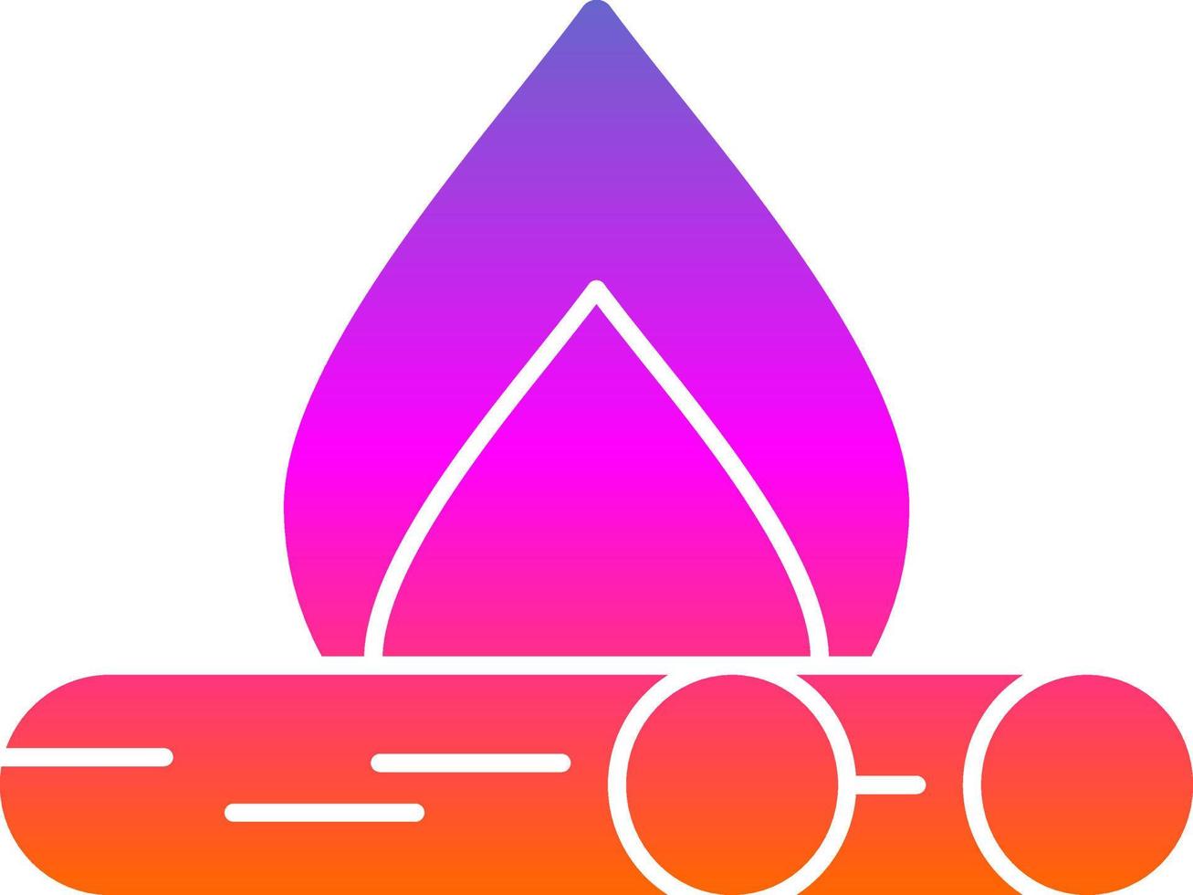 Bonfire Vector Icon Design