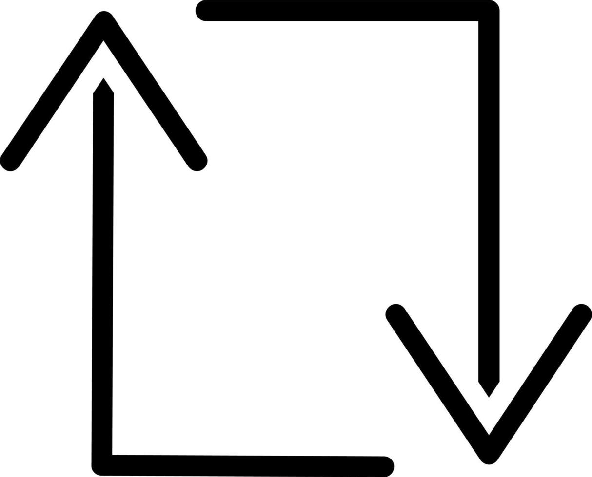 Retweet Vector Icon Design