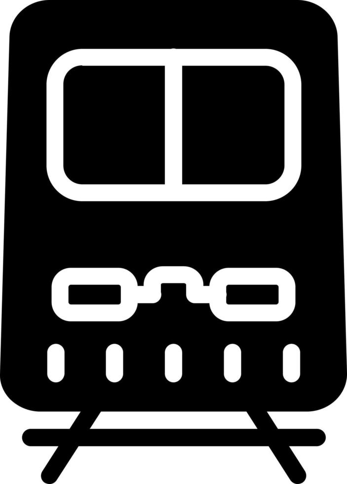 diseño de icono de vector de metro