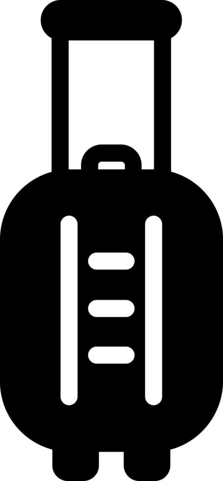 Suitcase Rolling Vector Icon Design