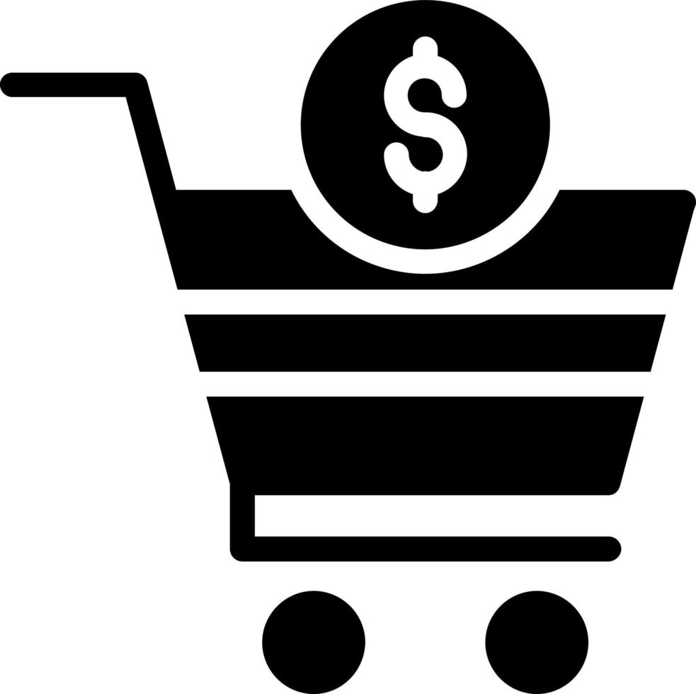 Shopping Cart Vector Icon Design