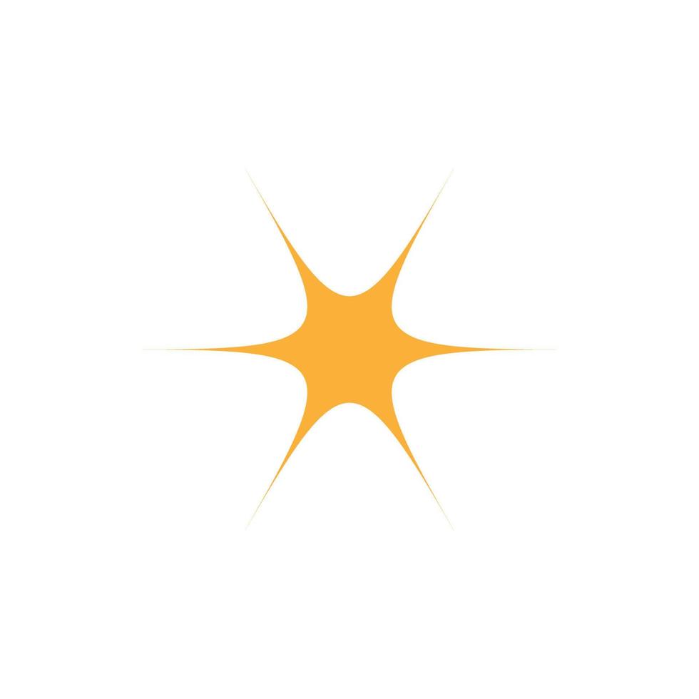 simple and trendy star logo vector
