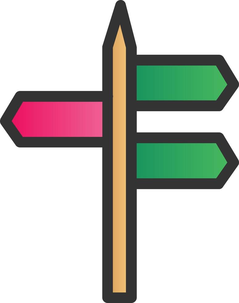 Sign Vector Icon Design
