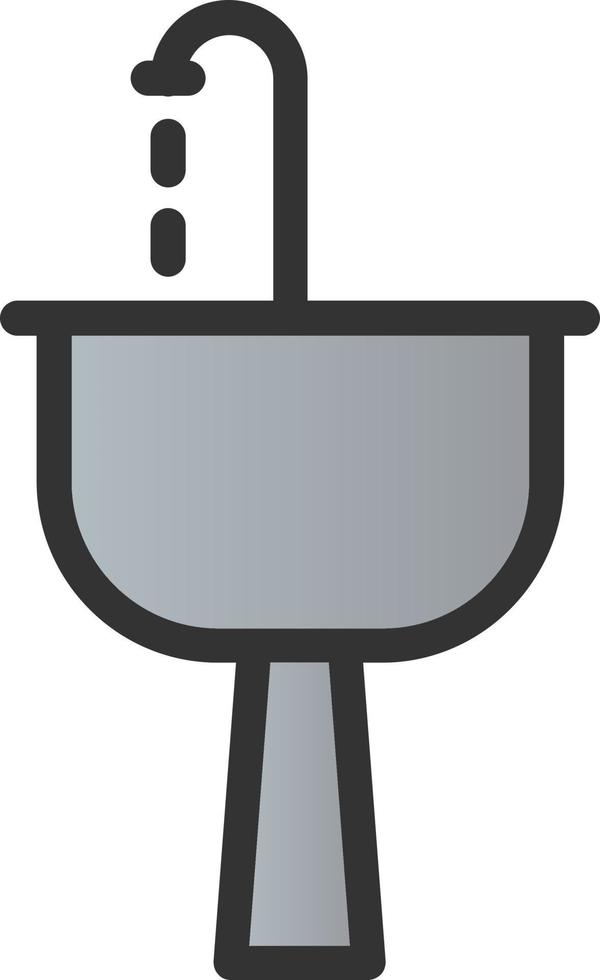 Sink Vector Icon Design