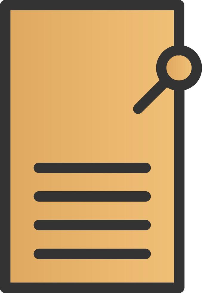 Sticky Note Vector Icon Design