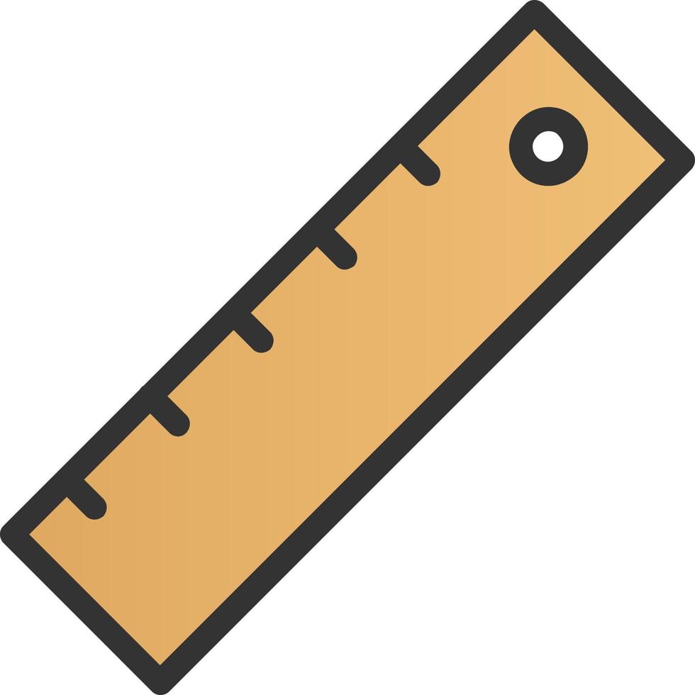 Ruler Vector Icon Design