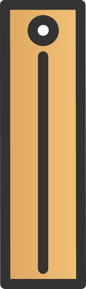 Ruler Vertical Vector Icon Design