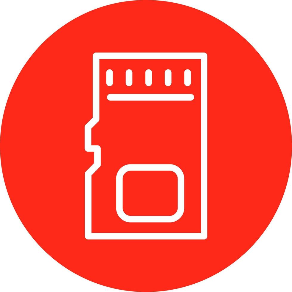 Sd Card Vector Icon Design
