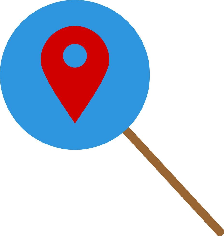Search Location Vector Icon Design