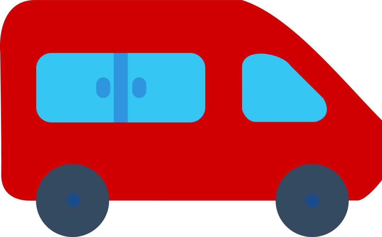 diseño de icono de vector de furgoneta de transporte