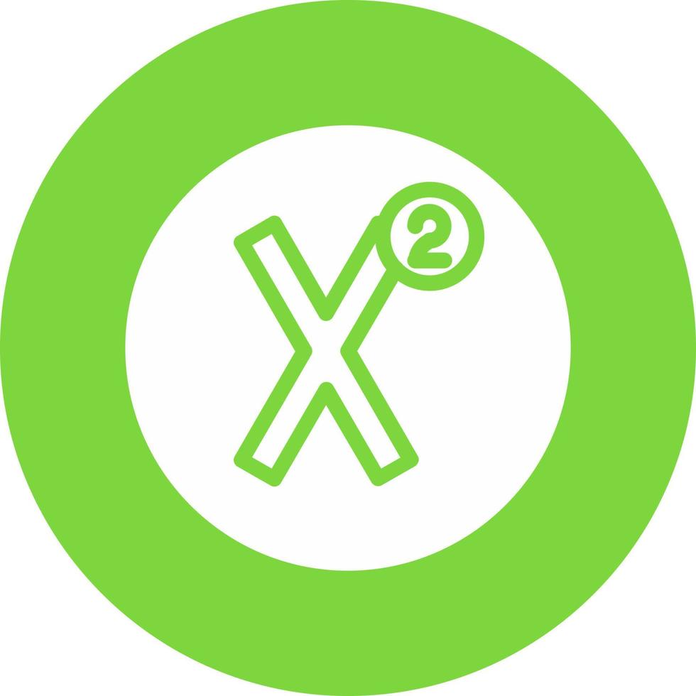 Superscript Vector Icon Design