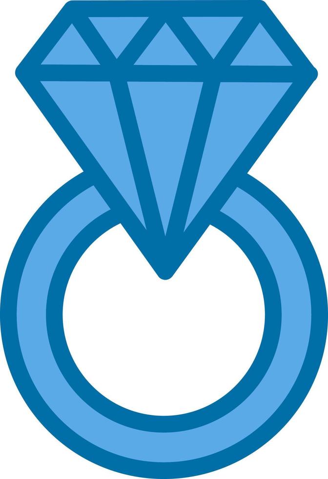 diseño de icono de vector de anillo