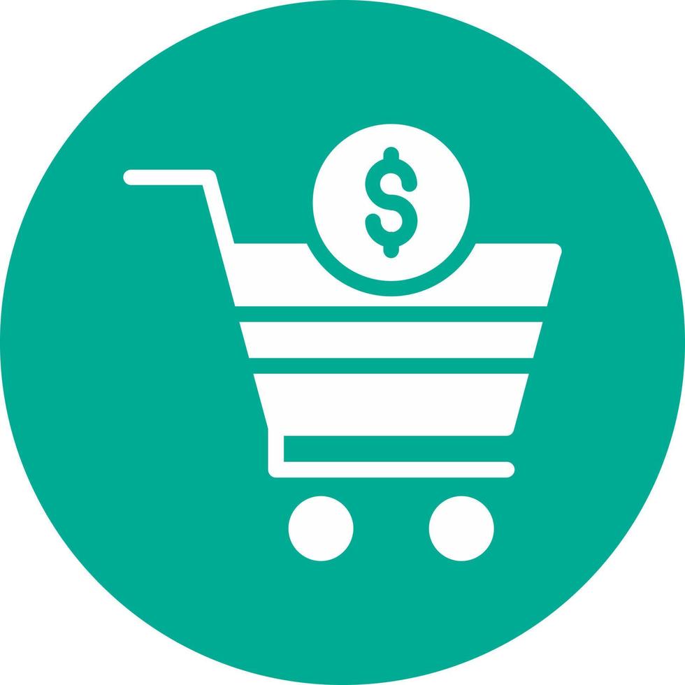 Shopping Cart Vector Icon Design