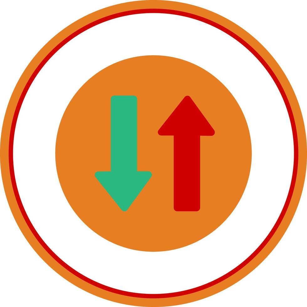 Sort Up Vector Icon Design