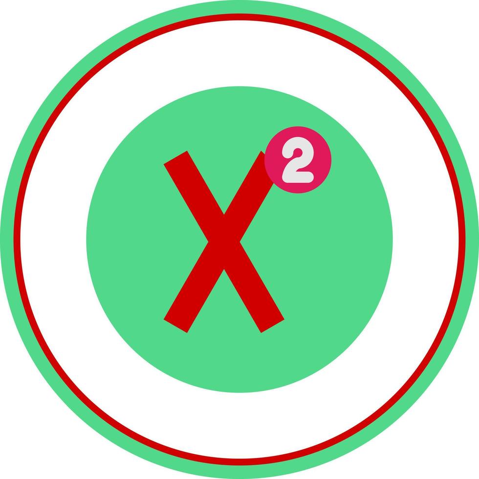 Superscript Vector Icon Design