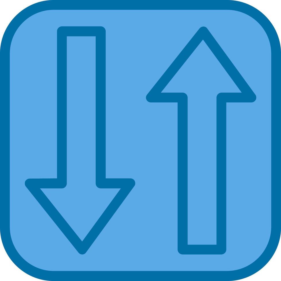 Sort Alpha Up Alt Vector Icon Design