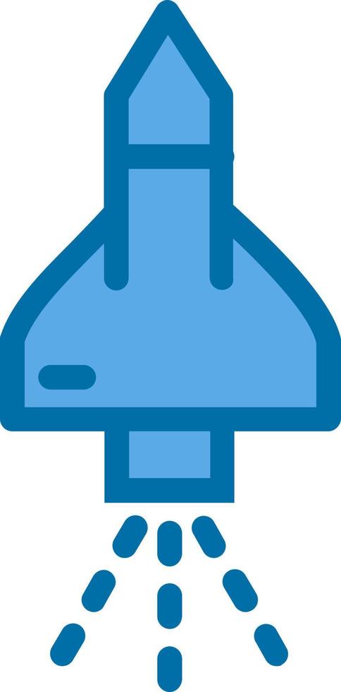 Space Shuttle Vector Icon Design