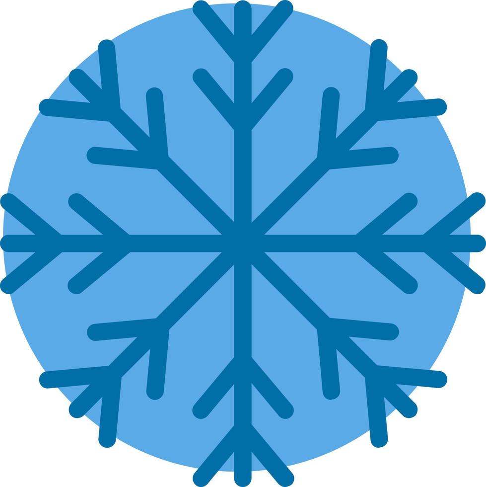 Snowflake Vector Icon Design