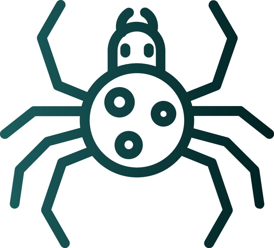 diseño de icono de vector de araña