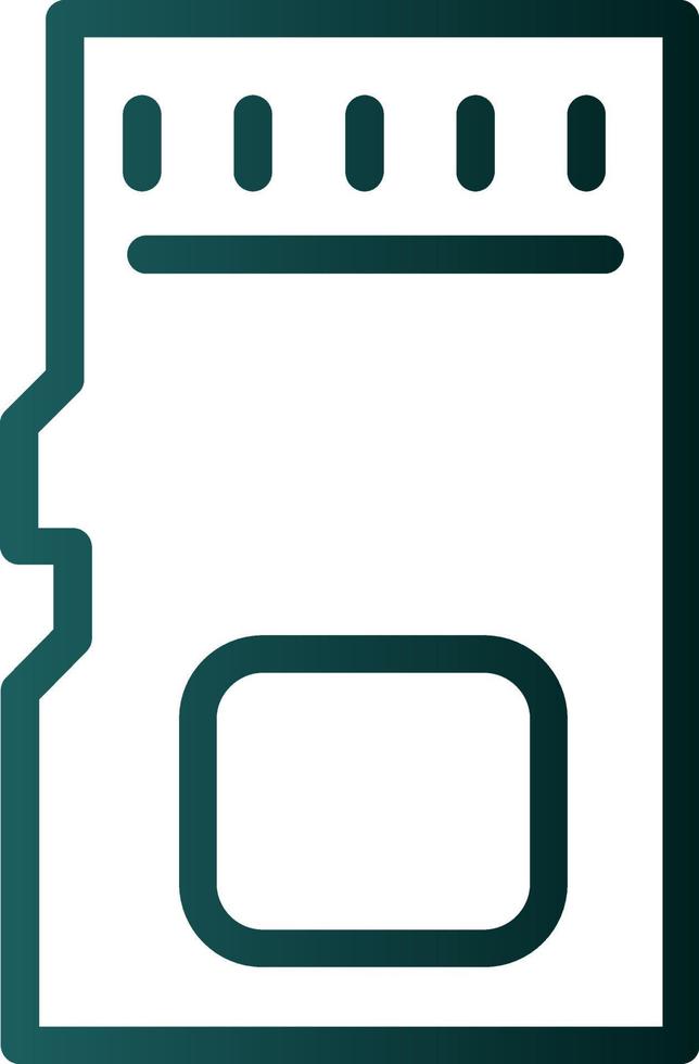 Sd Card Vector Icon Design