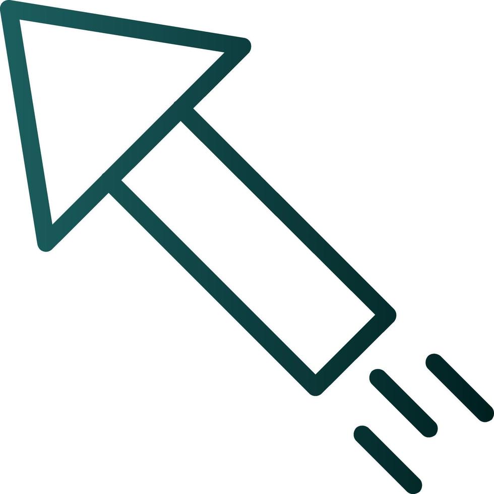 Rocket Vector Icon Design