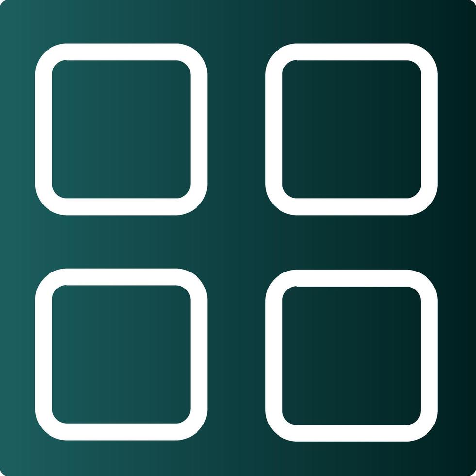 Square Full Vector Icon Design