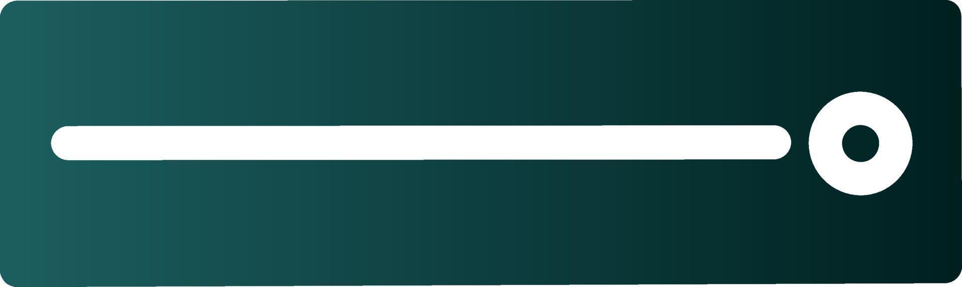 Ruler Horizontal Vector Icon Design