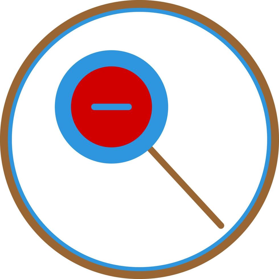 Search Minus Vector Icon Design