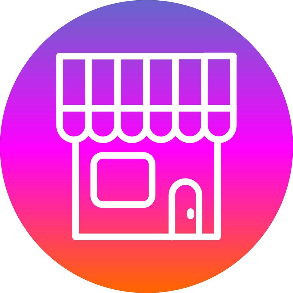 diseño de icono de vector de tienda