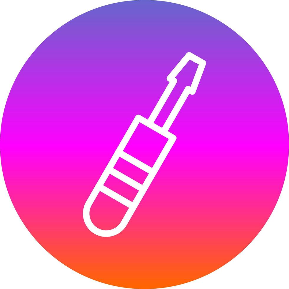 Screwdriver Vector Icon Design