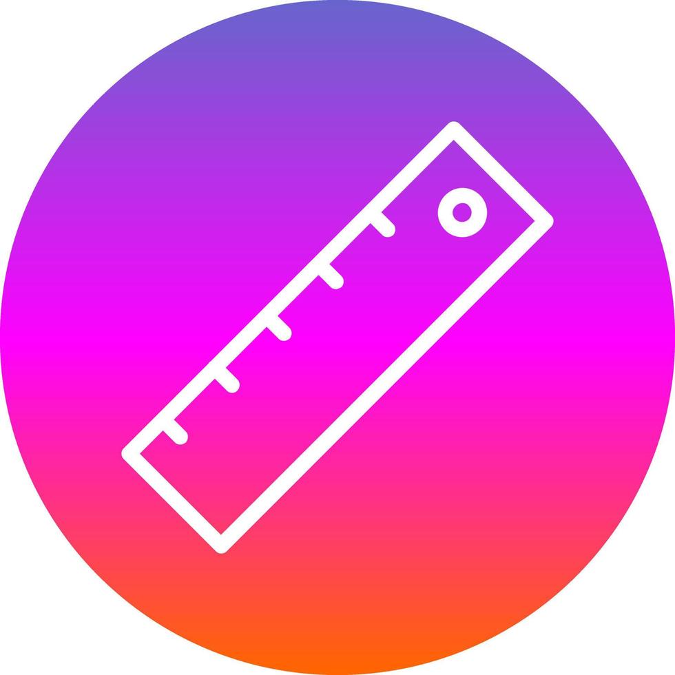 Ruler Vector Icon Design