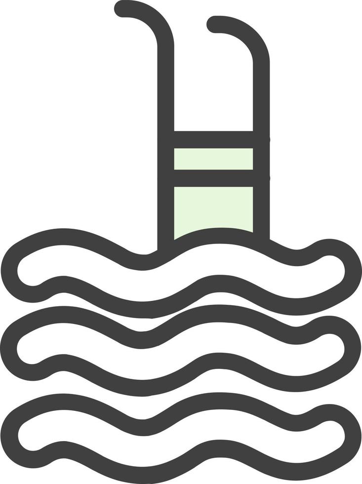 diseño de icono de vector de piscina