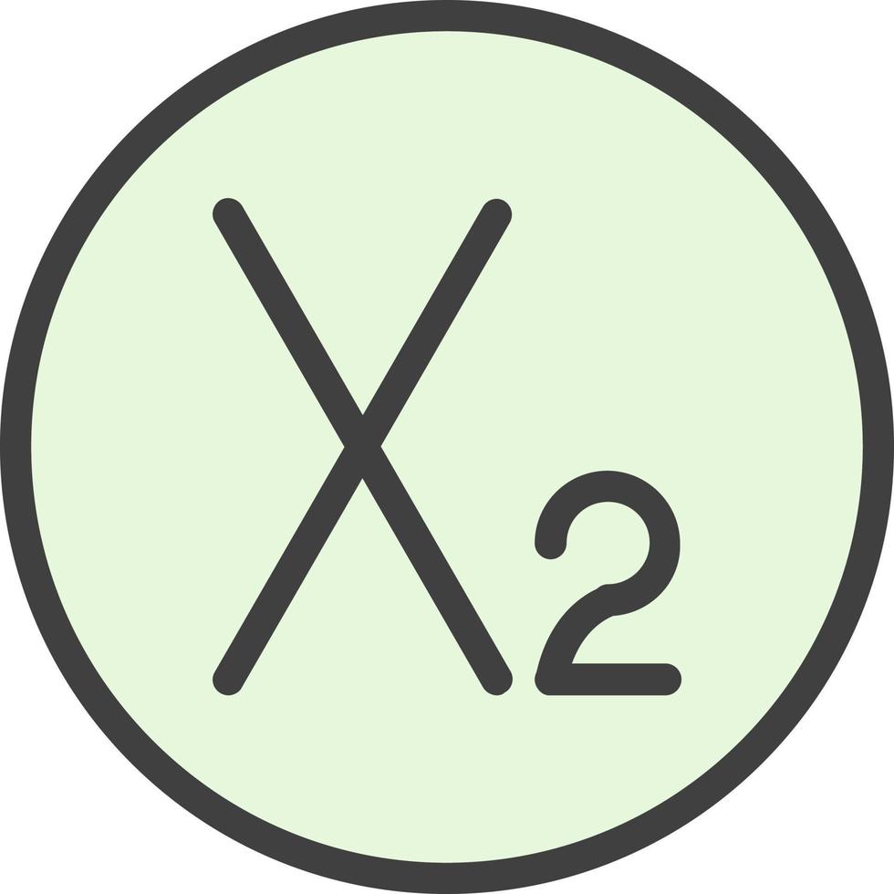 Subscript Vector Icon Design