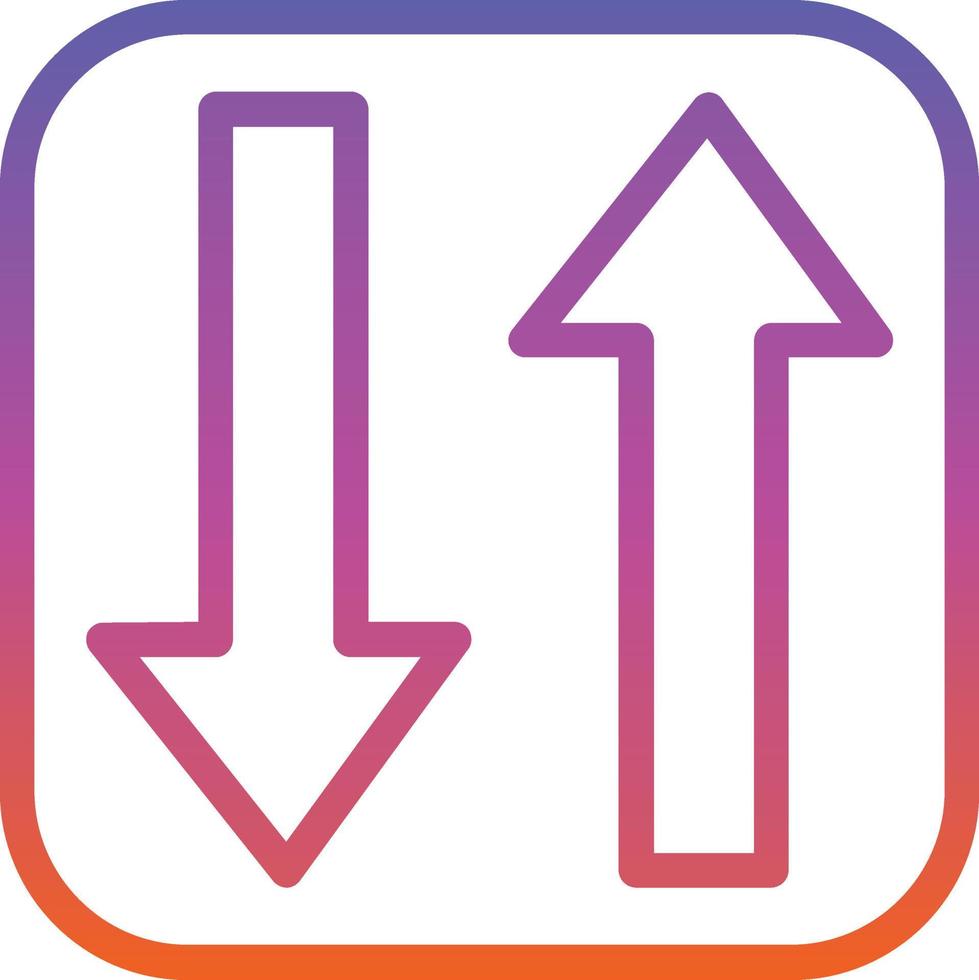 Sort Alpha Up Alt Vector Icon Design