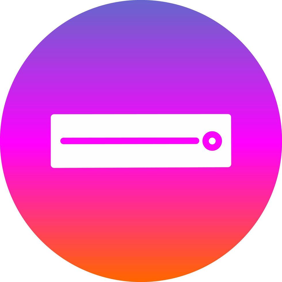 Ruler Horizontal Vector Icon Design