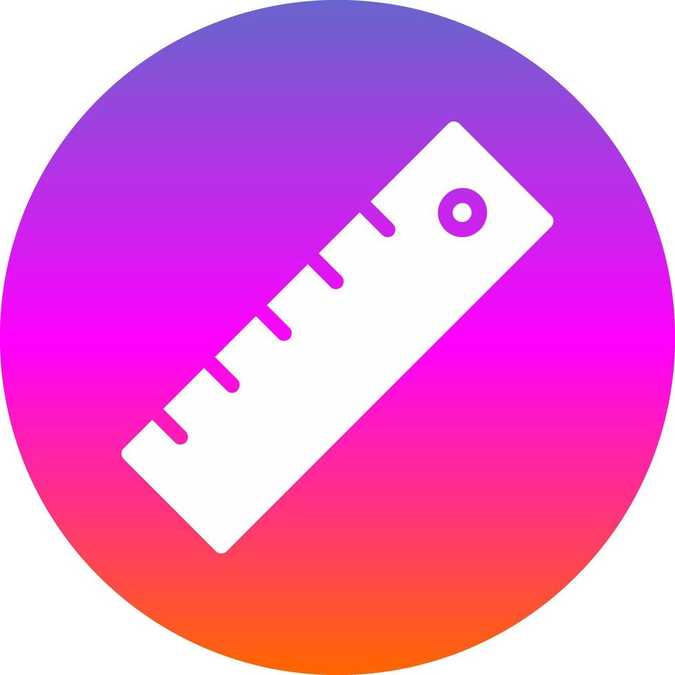 Ruler Vector Icon Design