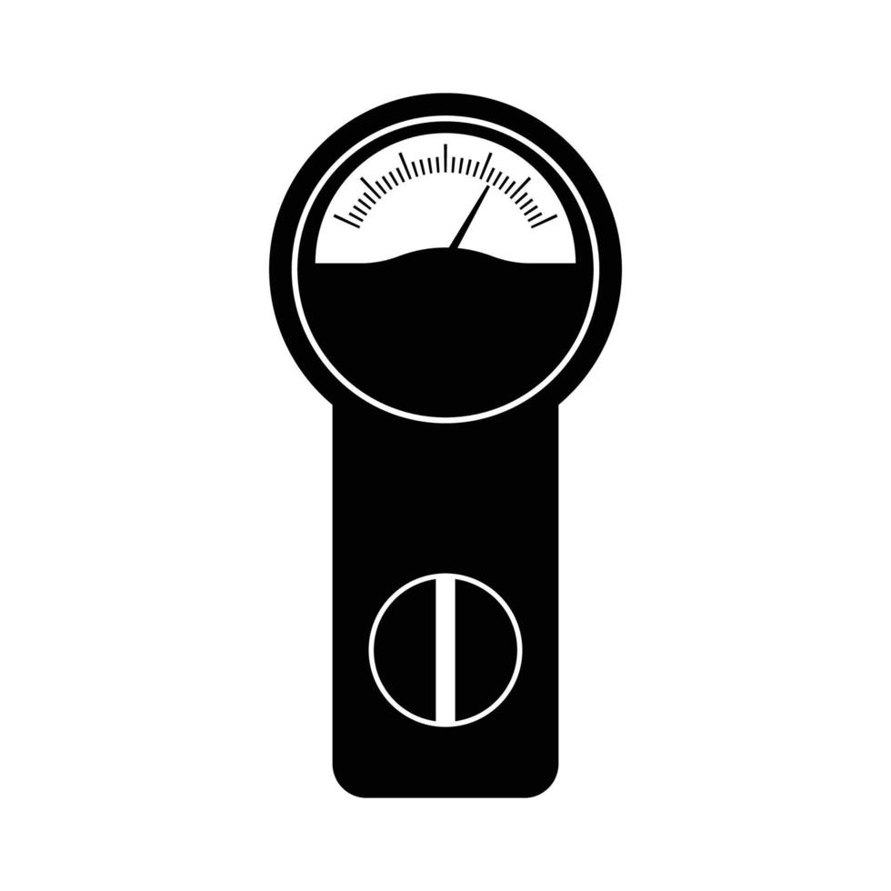 logotipo de instrumentos de medición eléctrica vector
