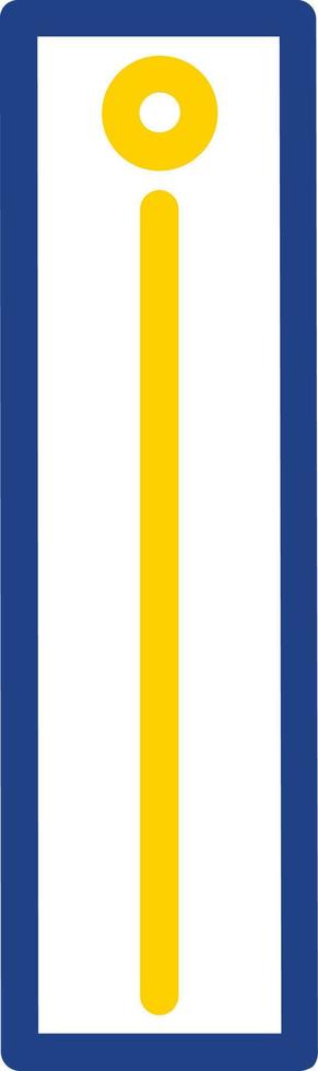 Ruler Vertical Vector Icon Design