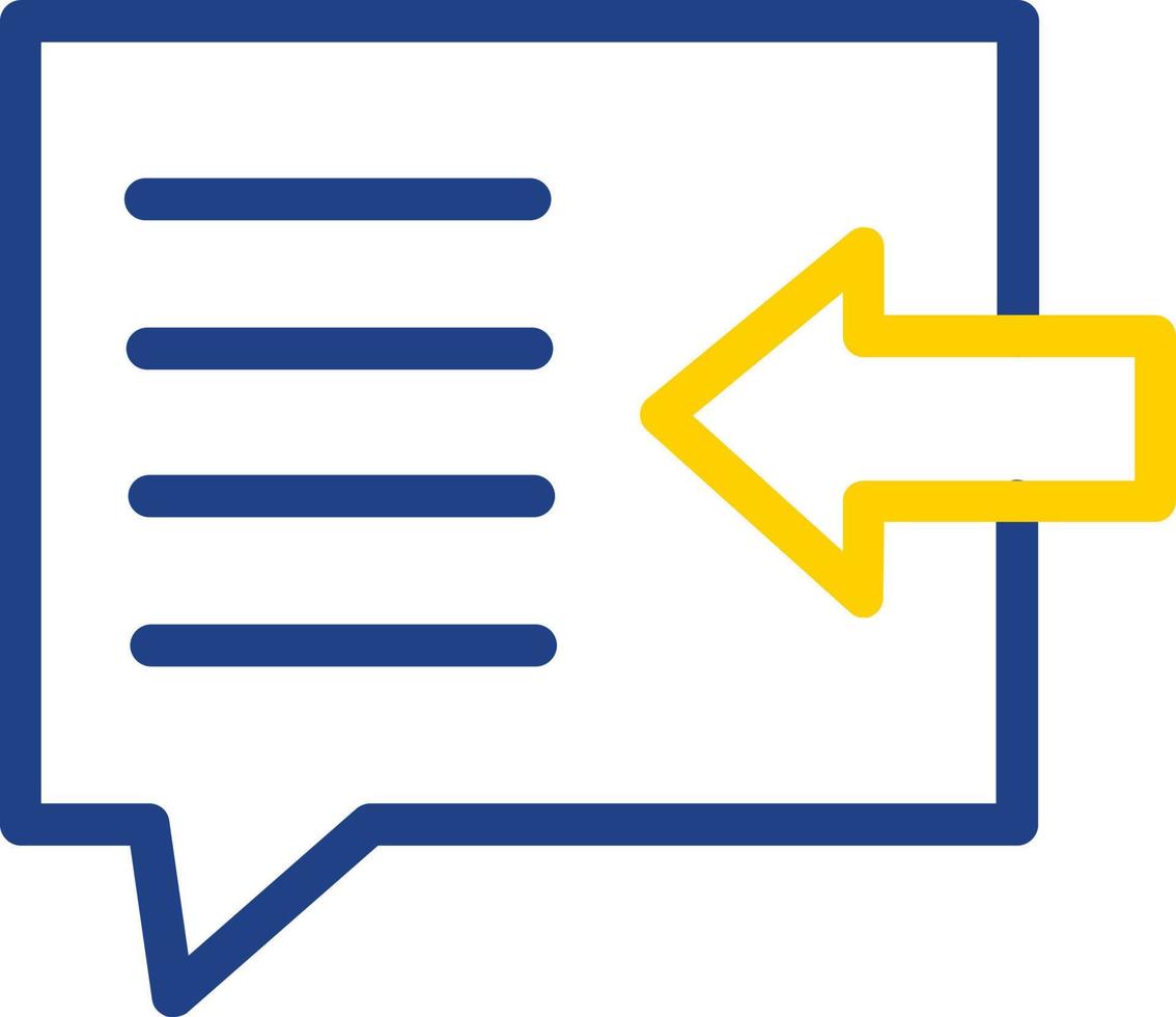 Reply All Vector Icon Design