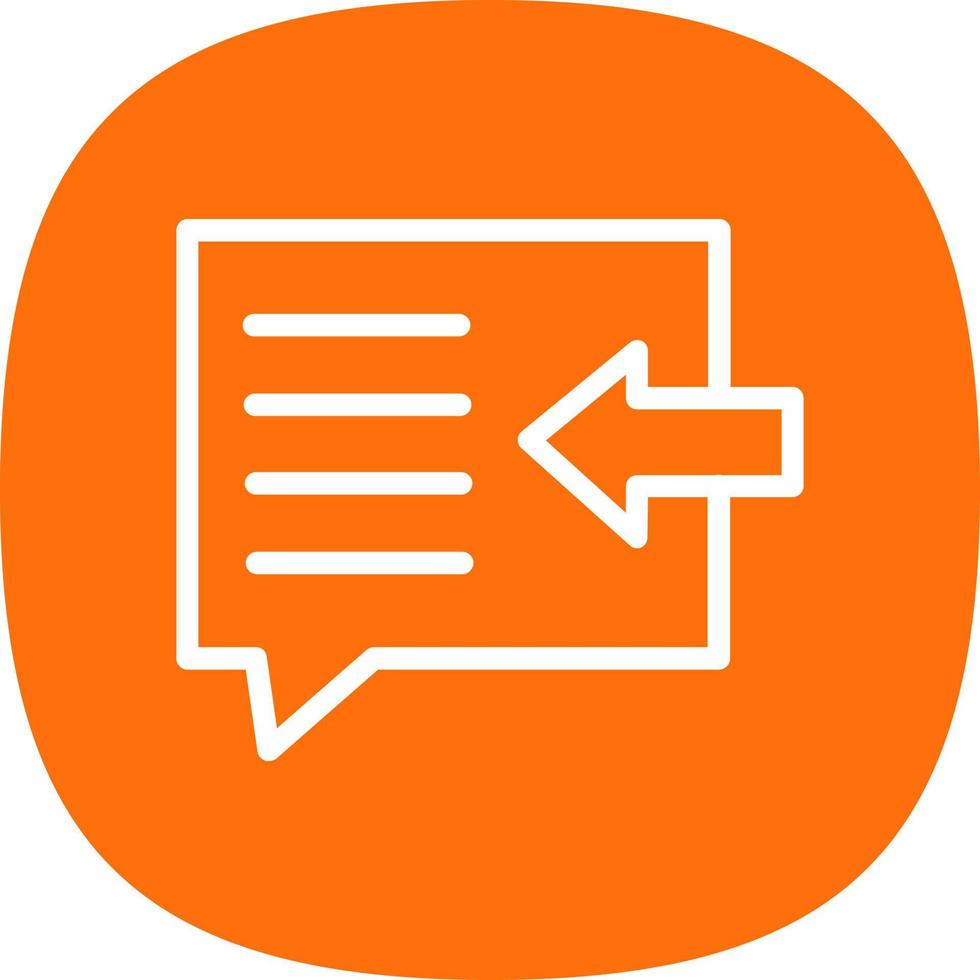 Reply All Vector Icon Design
