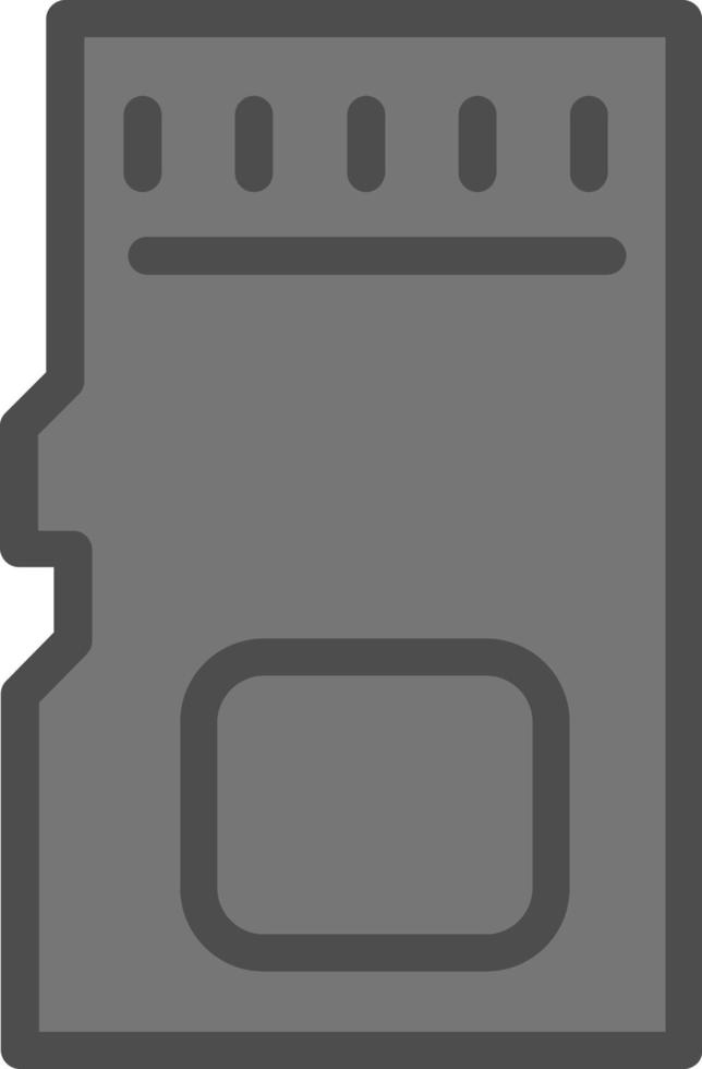 Sd Card Vector Icon Design